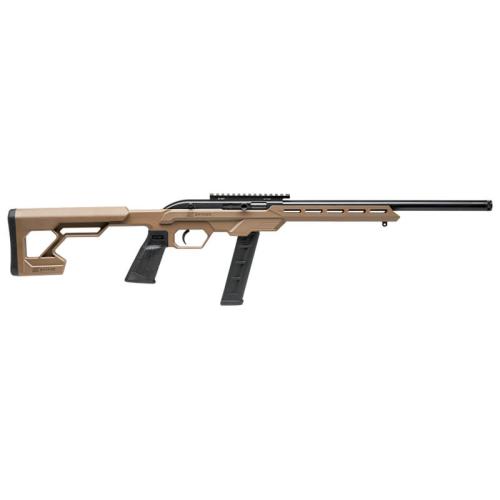 Savage Arms 64 Precision Flat Dark Earth .22LR 16.5" Barrel 20 Rounds HB Synthetic Chassis
