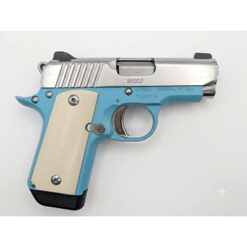KIMBER SPECIAL EDITION 380 MICRO BLUE/STAINLESS
