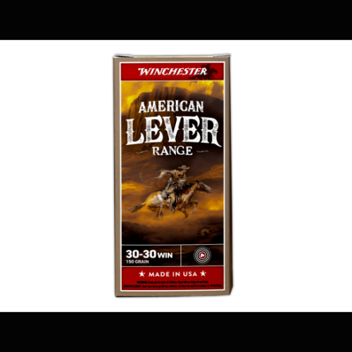 Winchester American Lever Range .30-30 WIN 150gr JHP Ammo, 20Rds