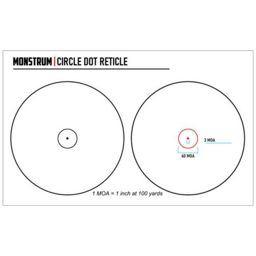 MONSTRUM CYBORG 3X PRISM SCOPE