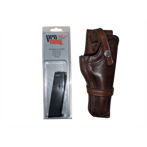 BROWNING HI POWER 9MM WOOD GRIP