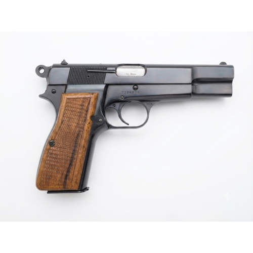 BROWNING HI POWER 9MM WOOD GRIP