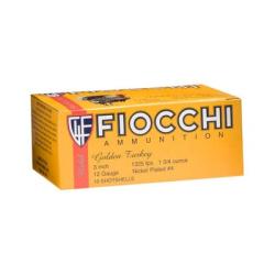 Fiocchi Turkey 12 Ga. 3Inch 1 3/4 oz #5 Nickel Plated Lead 10 Shells