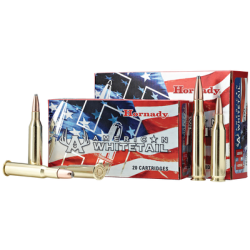 Hornady American Whitetail Brass .243 Win 100Gr 20-Rounds SPBT