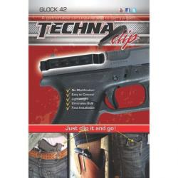 TECHNA CLIP FOR GLOCK 42 AMBI BLK