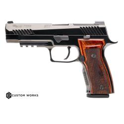 SIG SAUER P320 M-17 CEREMONIAL HIGH POLISH DLC 9MM 4.7