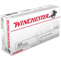 WINCHESTER 45 AUTO 230 GR FMJ 50 RDS