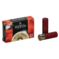 Federal Premium Vital-Shok 00 Buck Shotgun Ammo 12 Gauge 5-Rounds