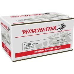 Winchester Ammunition USA 5.56x45mm 55 gr FMJ 100rds