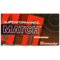 Hornady Superformance Match Brass .308 Win 168-Grain 20-Rounds ELD-M