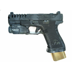 GLOCK 19 FIRING SQUAD CUSTOM BLK W/TLR7A