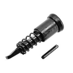 JE Machine Tech AR-15 Forward Assist Assembly TS-FA2B Color: Black, Fabric/Material