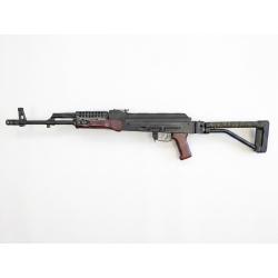 PSA AK-47 GF3 Forged Triangle Side Folding Rifle, Redwood
