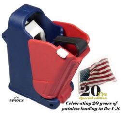 Maglula LULA Loader & Unloader Red / White / Blue 9mm / .45 ACP
