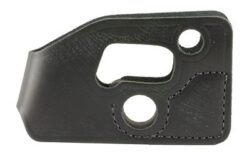 DeSantis Gunhide 110BJU7Z0 Pocket Shot  Pocket Black Leather Fits S&W Bodyguard 380 Fits S&W Bodyguard w/CTC Laser Ambidextrous