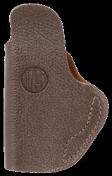 1791 Gunleather FCD1BRWR Fair Chase  IWB Size 01 Classic Brown Deer Hide Belt Clip Fits Ruger LCP/S&W Bodyguard Right Hand