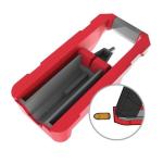 Real Avid AVGLOCKMT Smart Mag Tool  Compatible w/Glock, Gray/Red Plastic