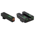 TRUGLO TFX PRO DAY / NIGHT HANGUN SIGHTS BLACK FITS WALTHER PPS M