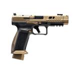 Canik TTI Combat Bronze 9mm 4.6" Barrel 18/21-Rounds