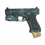GLOCK 19 FIRING SQUAD CUSTOM BLK W/TLR7A