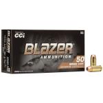 CCI Ammunition Blazer Centerfire 10mm 180 Grain 50 Rounds Full Metal Jacket