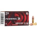Federal American Eagle Supressor .22LR Ammunition 50 Rounds CPRN 45 Grain