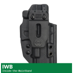 GLOCK 19/23/44/45 IWB COVERT KYDEX HOLSTER LEFT HAND