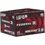 Federal American Eagle 5.56x45mm NATO Ammo 55 Grain Full Met..
