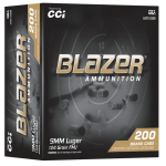 CCI - Blazer Brass 9mm Luger 124gr FMJ 1090 FPS 200/Box