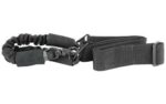 NcStar AARS1P Single Point Sling  1.50 W  x 44-60 L Adjustable Bungee Black