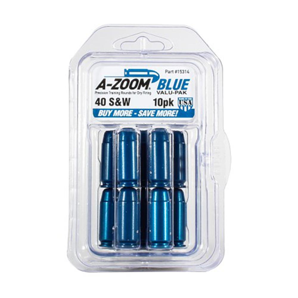 PACHMAYR A-Zoom Snap Cap, .40 S&W, Blue, 10-Pack