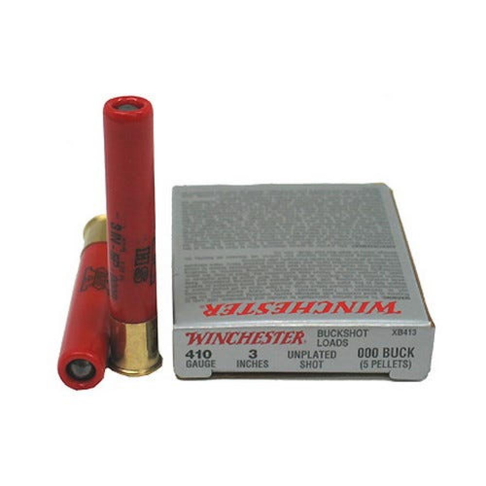 Winchester Ammo Super-X 410 Gauge 3" 5 Pellets 000 Buck Shot