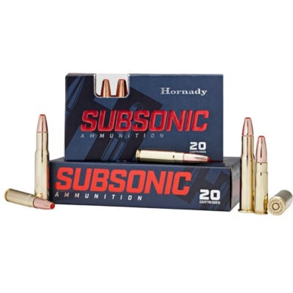 Ammo  450 BUSHMASTER  395 GR SUB-X 20 RD Box