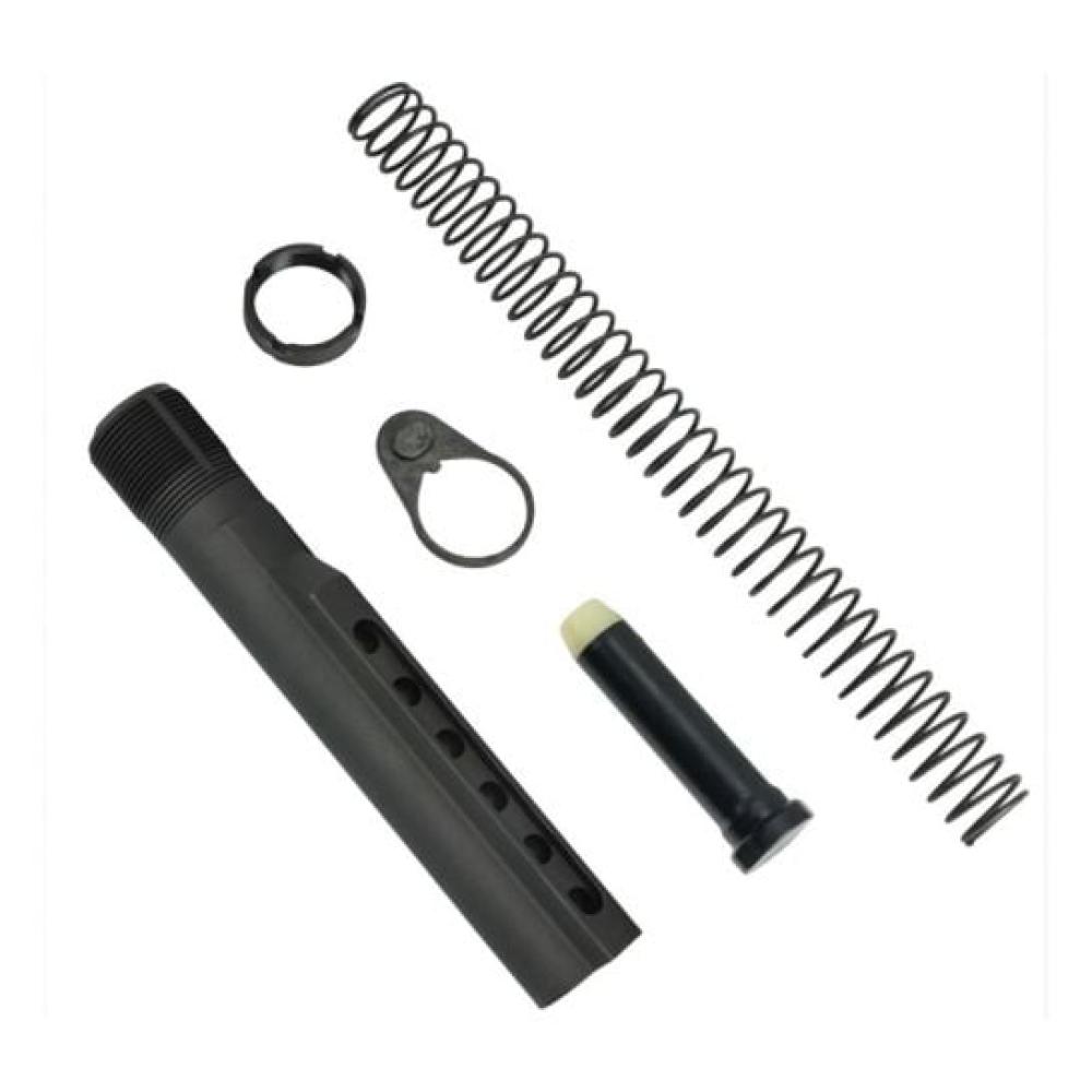 KAK Industry Mil-Spec Carbine Buffer Tube Kit, Black