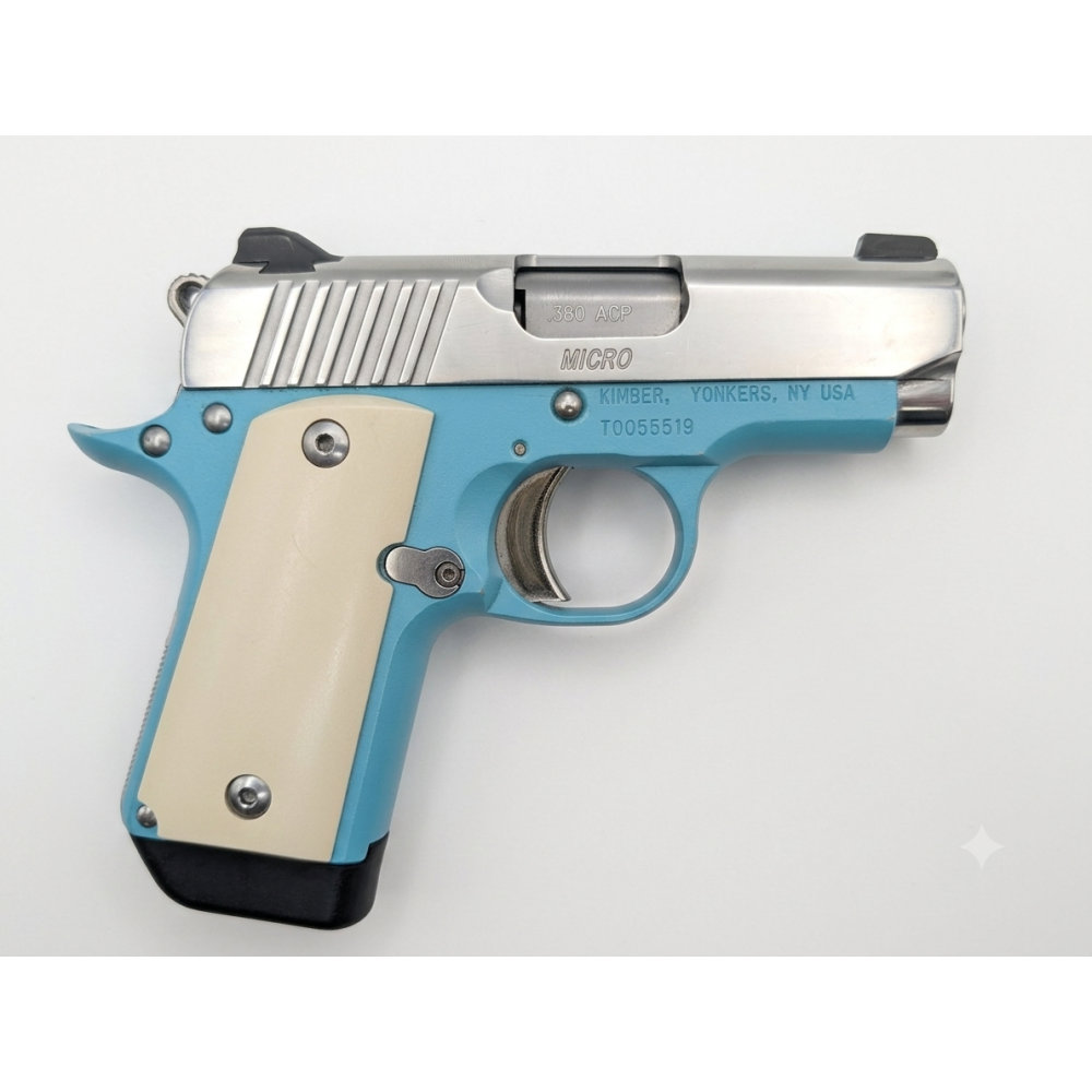 KIMBER SPECIAL EDITION 380 MICRO BLUE/STAINLESS