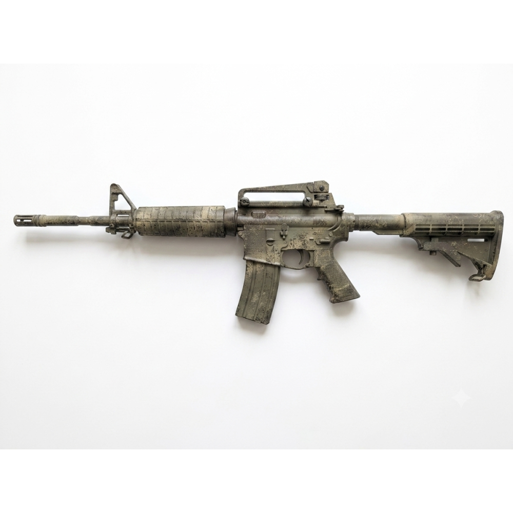 DEL-TON DTI-15 AR WITH A FRAME CAMO