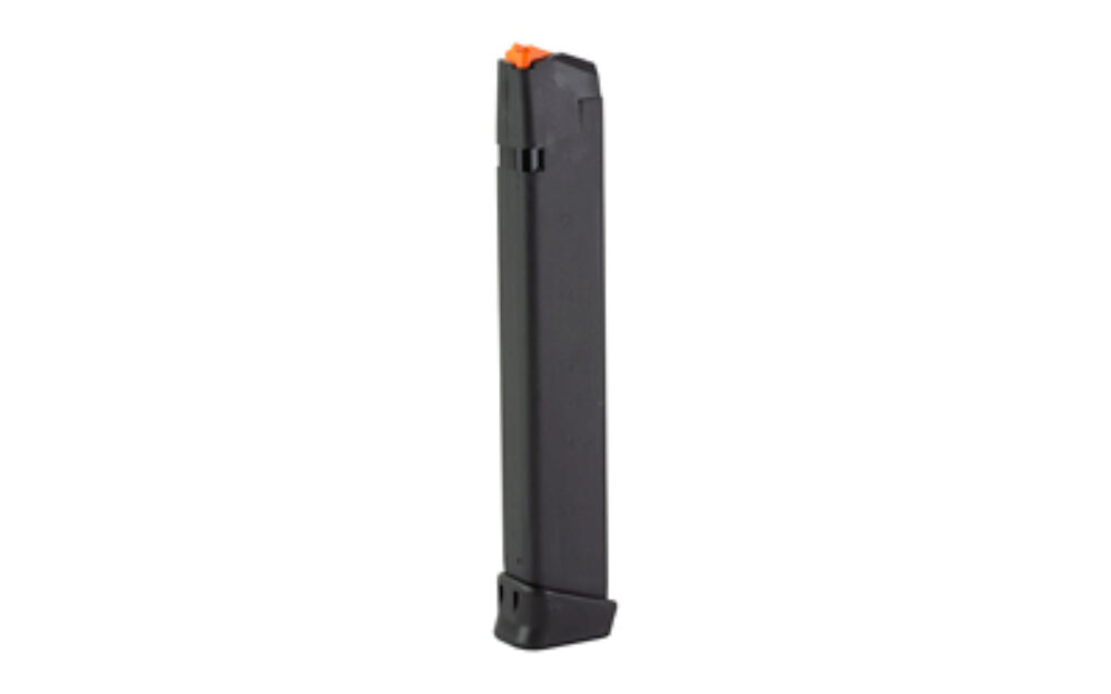 Glock 17/34 OEM 9mm Magazine Orange Follower 33 Rounds