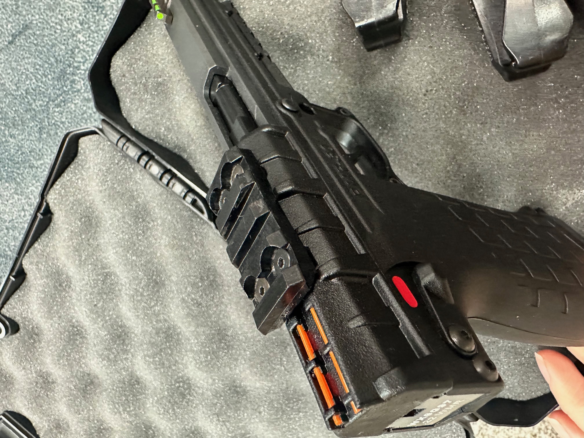 USED KEL-TEC PMR-30 .22WMR WITH CASE, 2 MAGS, RAIL, SPEEDLOADER ACCESSORIES-img-1