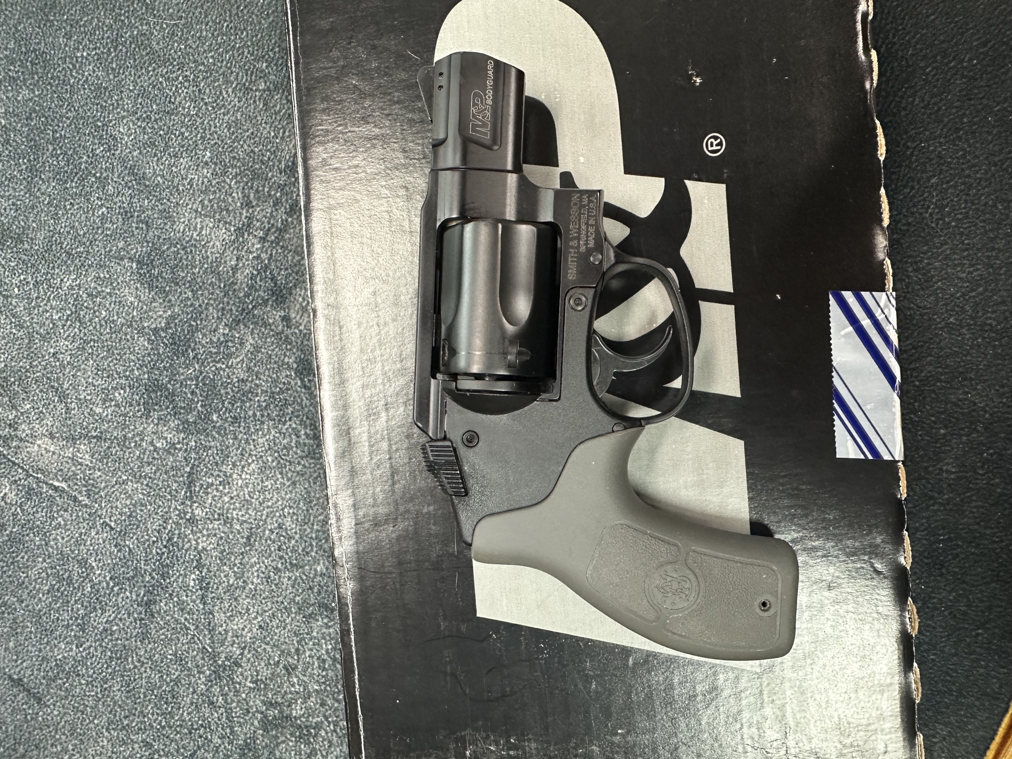 USED S&W BODYGUARD38 38SPL W/BOX-img-0