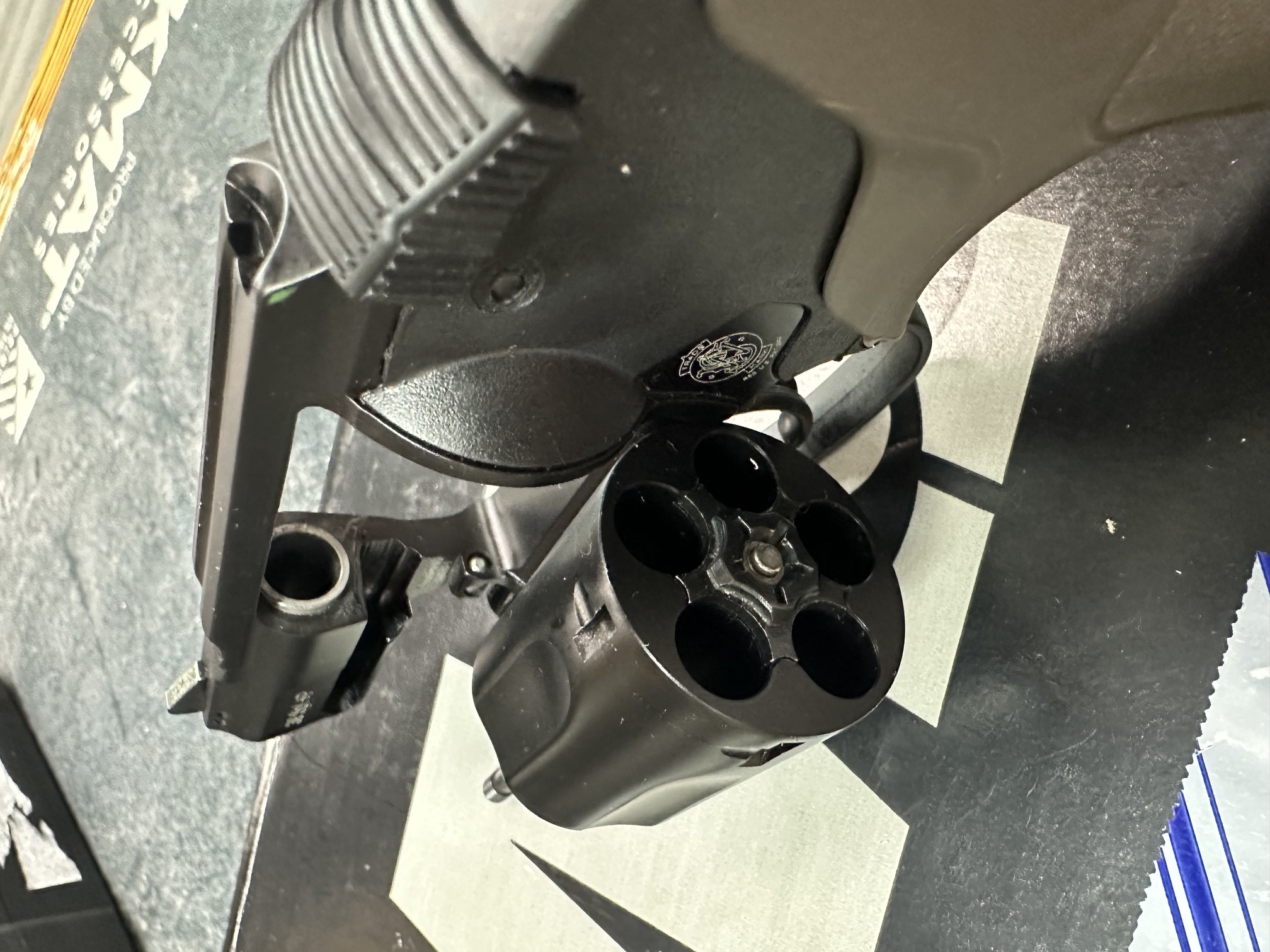 USED S&W BODYGUARD38 38SPL W/BOX-img-1