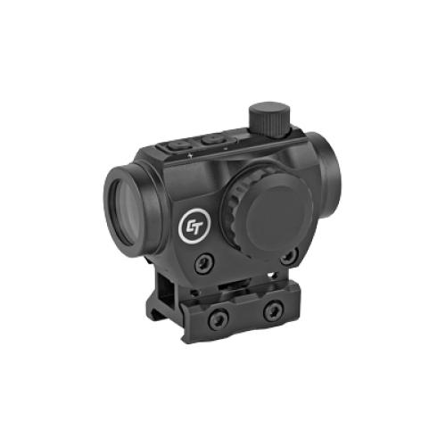 Crimson Trace 0102030 CTS-25 Compact Matte Black 1 x 20mm 4 MOA Illuminated Red Dot Reticle