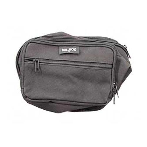 Bulldog BD860 Fanny Pack  Medium Black Nylon Ambidextrous