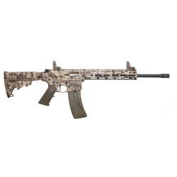 Smith & Wesson 10211 M&P15-22 Sport 22 LR Caliber with 25+1 Capacity, 16.50 Black Barrel, Overall Kryptek Highlander Finish & 6 Position CAR Synthetic Stock Right Hand