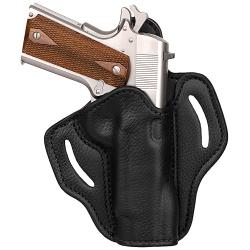 1791 Gunleather UCBH1NSBR Ultra Custom OWB Size 01 Night Sky Black Leather Belt Clip Fits 1911 LEFT HAND