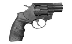 Rock Island 3520B AL3.0  357 Mag Caliber with 2 Barrel, 6rd Capacity Cylinder, Overall Blued Finish Steel & Finger Grooved Black Rubber Grip