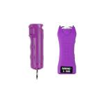Sabre, Stun Gun and Pepper Spray Package, Purple Color, Stun Gun