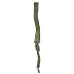 NcStar AARS1PG Single Point Sling  1.50 W x 44-60 L Adjustable Bungee Green Nylon