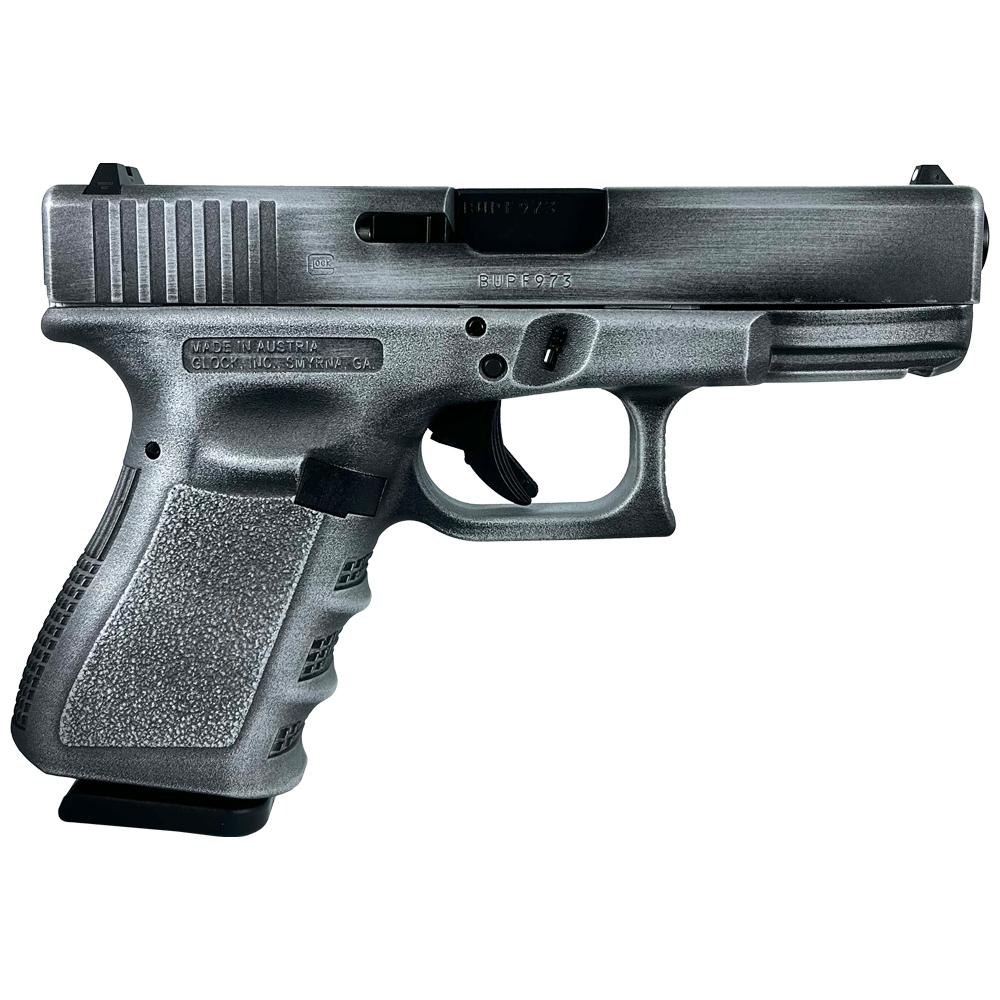 GLOCK G19 GEN3 COMPACT 9MM 4"" 2/15RD AUSTRIA CRUSHED SILVER DIST-img-0