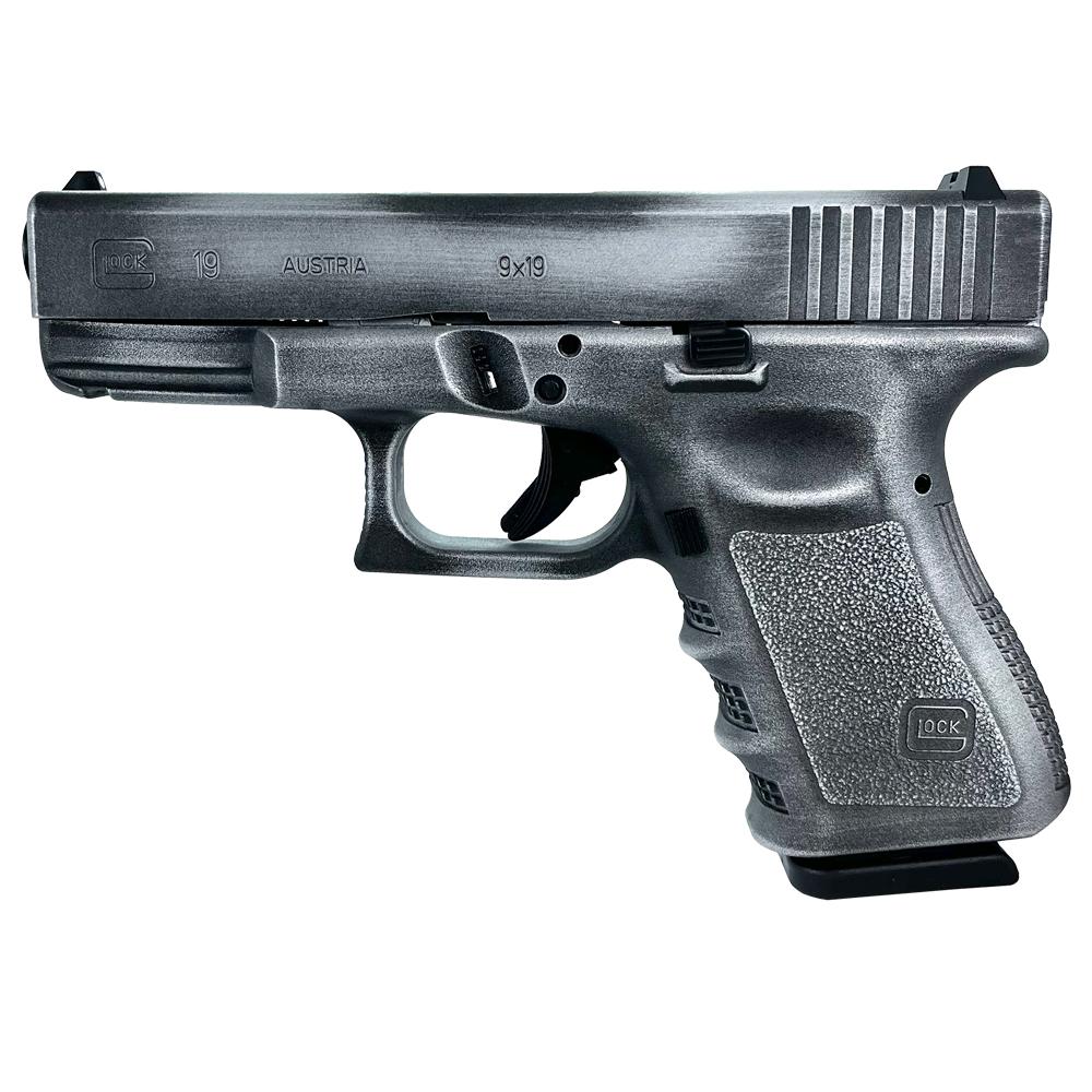 GLOCK G19 GEN3 COMPACT 9MM 4"" 2/15RD AUSTRIA CRUSHED SILVER DIST-img-1