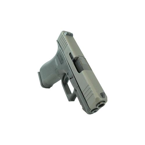 Glock 43X Custom Two Tone Silver Slide